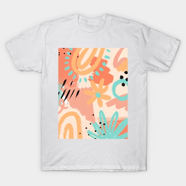 sunset T-Shirt by AS.PAINTINGS